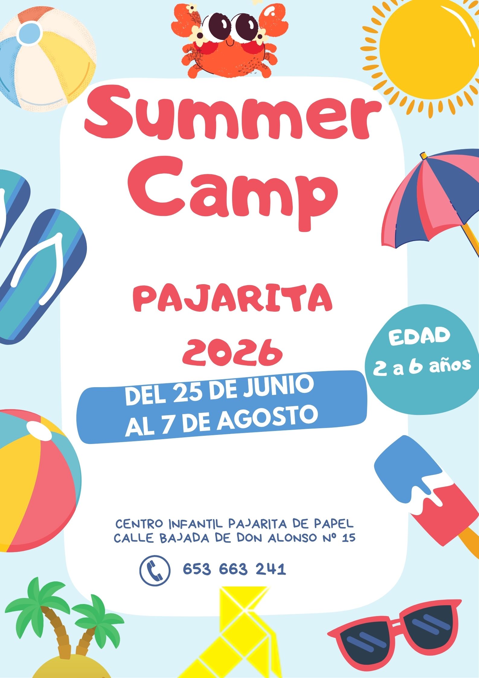¡¡SUMMER CAMP 2026!!